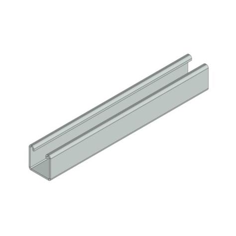 Mssmec 41x41x2.2mm CHANNEL STAINLESS STEEL FINISH