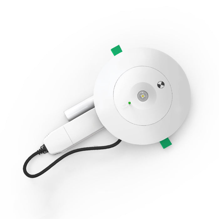 Ektor Ledfire Lite Recessed Emergency Fitting D50 White