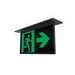 Ektor Razor Slimblade Core Recessed Exit Light Black 24M