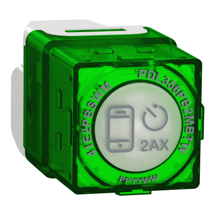 Iconic PDL3CSG Wiser Iconic Switch 2AX - BLE