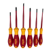 Wiha SCREWDRIVER SET 1000V SLOT/PHIL/POZI/SQ SLIM FIX 6PC