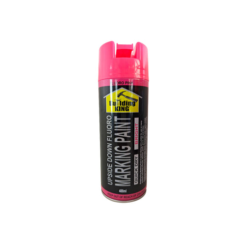Pink Aerosol Flouro Upside Down Marker Paint