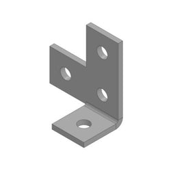 Mssmec EM1034 HDG 90 DEGREE 4 HOLE METAL FRAMING ANGLE FITTING