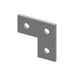 Mssmec EM1036 HDG 3 HOLE METAL CORNER FLATE PLATE FITTING