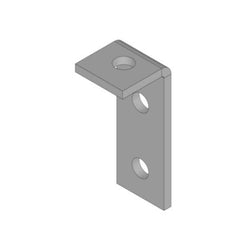 Mssmec EM1326 HDG 90 DEGREE 3 HOLE METAL FRAMING ANGLE FITTING