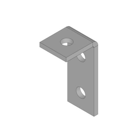 Mssmec EM1346 HDG 90 DEGREE 3 HOTEL METAL FRAMING ANGLE FITTING
