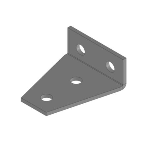 Mssmec EM1359 HDG 4 HOLE METAL FRAMING ANGULAR FITTING
