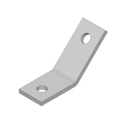 Mssmec EM1546 HDG 2 HOLE METAL ANGULAR FITTING