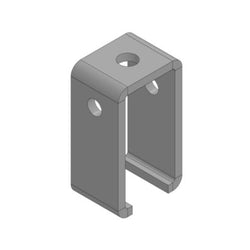 Mssmec EM1834 HDG 3 HOLE U-SHAPED METAL FRAMING BRACKET