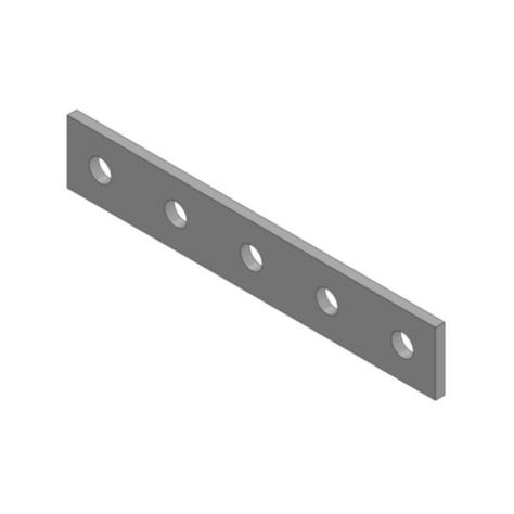 Mssmec EM1941 HDG 5 HOLE FLAT PLATE FITTING