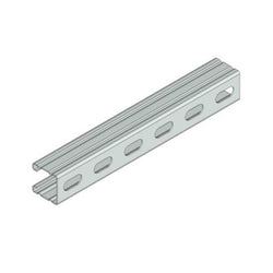 Mssmec 41x41x1.6mm SLOTTED CHANNEL PRE GALVANISED FINISH