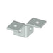 Mssmec EM2223 HDG WING SHAPED 4 HOLE METAL FRAMING FITTING