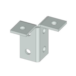 Mssmec EM2224 HDG WING SHAPED 6 HOLE METAL FRAMING FITTING
