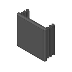 Mssmec EM2240 PL GREY PLASTIC END CAP