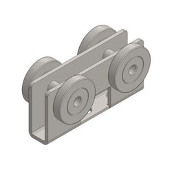 Mssmec EM2750 ZP TROLLEY ASSEMBLIES ZINC 80mm