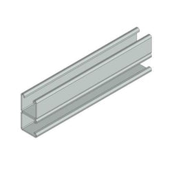Mssmec 44x41x2.5mm BACK TO BACK CHANNEL HOT DIP GALVANISED FINISH