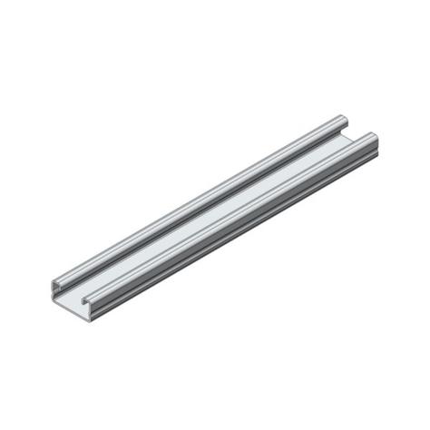 Mssmec 41X21.1.6mm CHANNEL ALUMINIUM FINISH