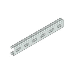 Mssmec 21x41x1.6mm SLOTTED CHANNEL PRE GALVANISED FINISH