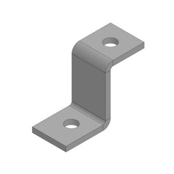 Mssmec EM5545 HDG 2 HOLE Z SHAPED METAL FRAMING FITTING