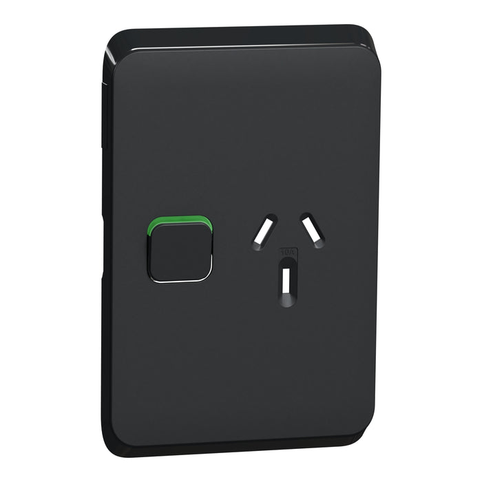 Iconic Skin Socket Sw Vert Single 10A 250V XB