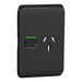 Iconic Skin Socket Sw Vert Single 10A 250V XB