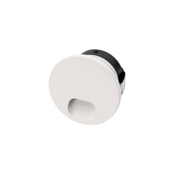 Halcyon R946 W3 LED RECESS STAIR TREAD RND 1.5W 350mA 3K-WHITE