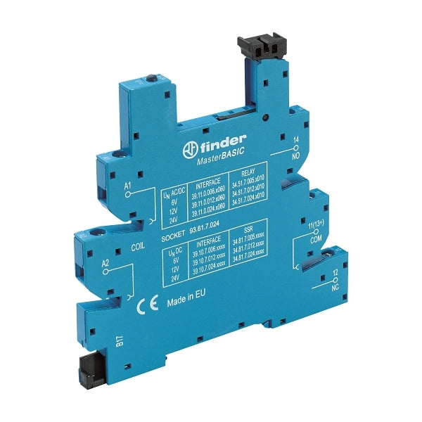 Finder Separate Relay Base 3911 24VAC/DC