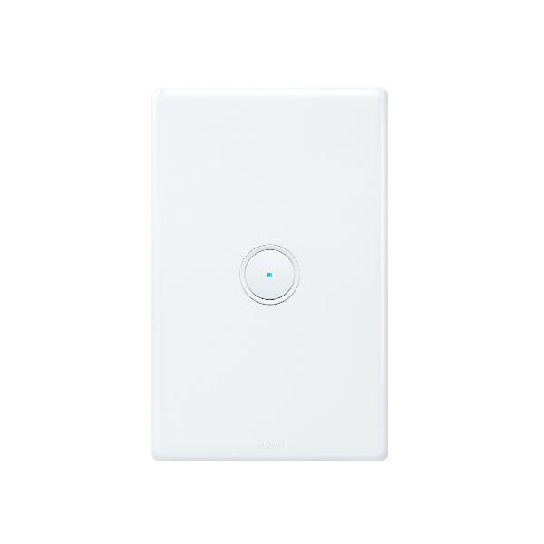 Legrand EXCEL LIFE WITH NETATMO 1 GANG SMART SWITCH GLOSS WHITE