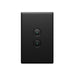 Legrand EXCEL LIFE WITH NETATMO 2 GANG SMART SWITCH MATT BLACK