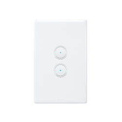 Legrand EXCEL LIFE WITH NETATMO 2 GANG SMART SWITCH GLOSS WHITE