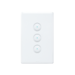 Legrand EXCEL LIFE WITH NETATMO 3 GANG SMART SWITCH GLOSS WHITE