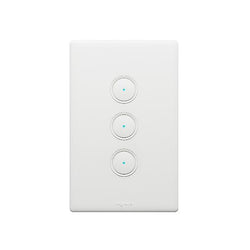 Legrand EXCEL LIFE WITH NETATMO 3 GANG SMART SWITCH MATT WHITE