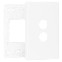 Legrand EL NETATMO GRID&PLATE 2 GANG FOR SMART SWITCH OR DIMMER WHIT
