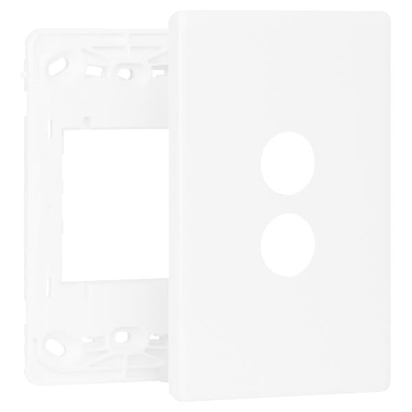 Legrand EL NETATMO GRID&PLATE 2 GANG FOR SMART SWITCH OR DIMMER WHIT