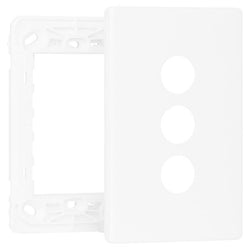 Legrand EL NETATMO GRID&PLATE 3 GANG FOR SMART SWITCH OR DIMMER WHIT