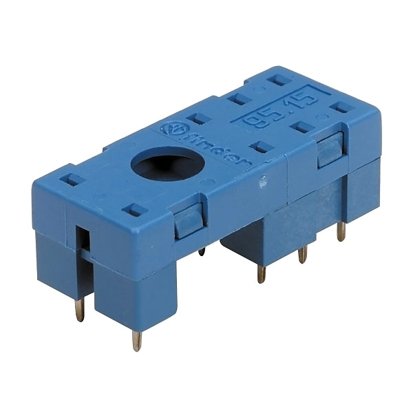 Finder Base for 40/44 Relays W/Metal Clip