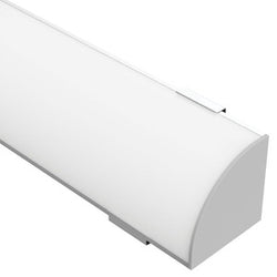 TASK Profile 380 Large Corner Mounting with Rounded Opal Lens