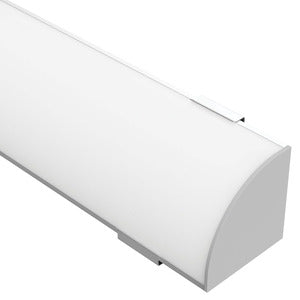 TASK Profile 380 Large Corner Mounting with Rounded Opal Lens