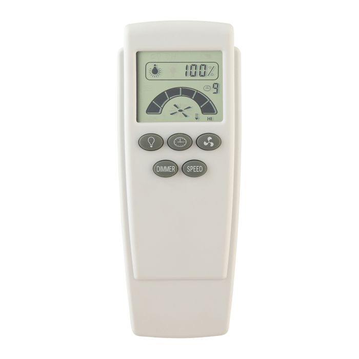 BRILLIANT FAN REMOTE - DELUXE REMOTE WITH DIMMING FUNCTION