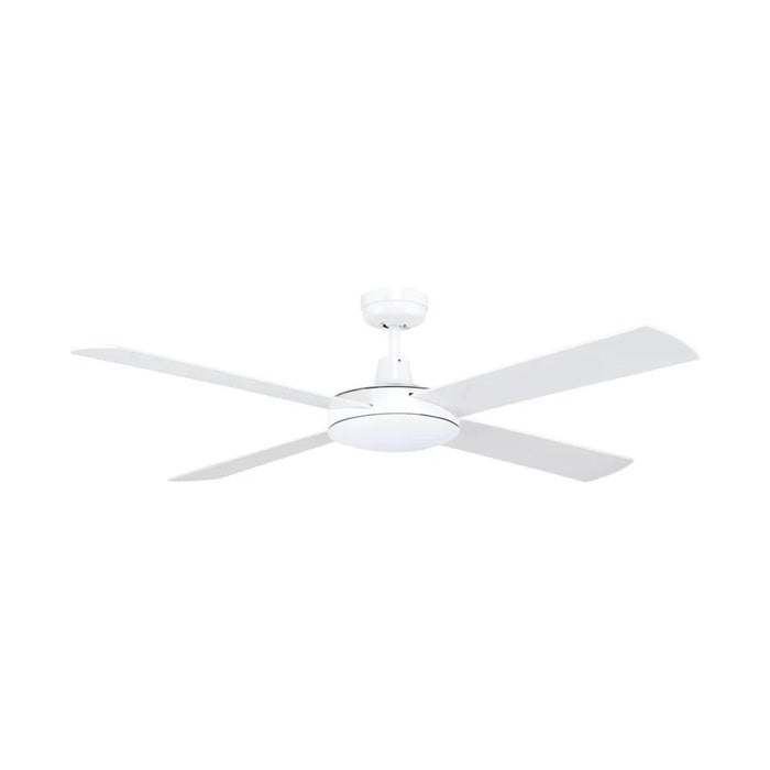 BRILLIANT TEMPEST 52' CEILING FAN-WHITE WITH WHITE BLADES