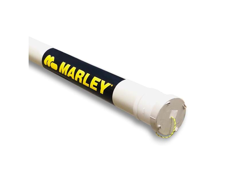 Marley Conduit & Trunking Carry duct complete with brackets 100mm