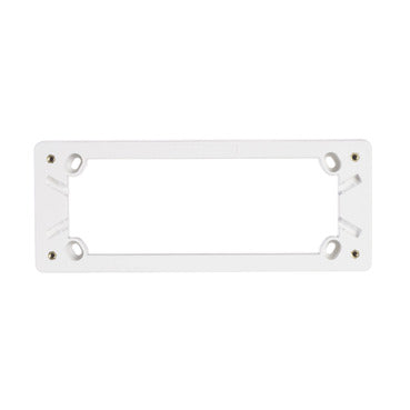 Clipsal Mounting block 4 gang White