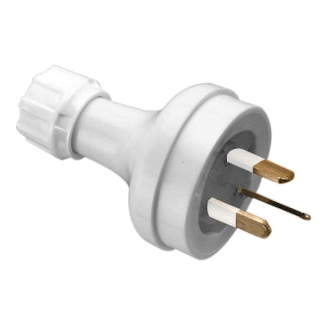 Clipsal Plug 3pin 10amp White