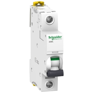 Schneider Miniature circuit-breaker, Acti9 iC60L, 1P, 4 A, Z curve, 15000 A (IEC 60898-1), 100 kA (IEC 60947-2)