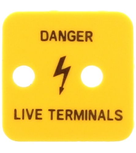 Conta-Clip Warning Cover for RK2.54 - Arrow Marking