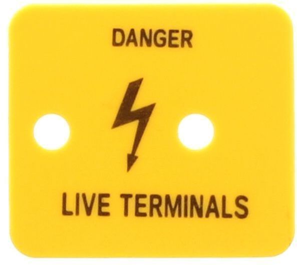Conta-Clip Warning Cover for RK6-10 - Arrow Marking