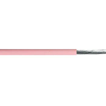 Tycab 1mm Appliance Wire 0.6/1kV Tinned Pink