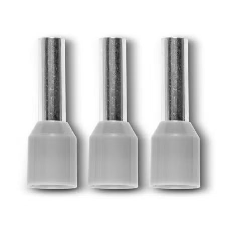 Klein Alco Bootlace Terminal Insulated Grey 2.5mm X8mm Pk45