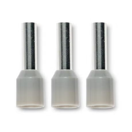 Klein Alco Bootlace Terminal Insulated Grey 2.5mm X8mm Pk500