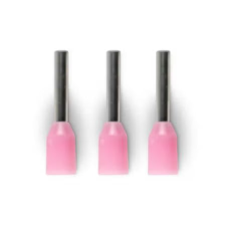 Klein Alco Bootlace Terminal Insulated Pink 0.34mm X6mm Pk100